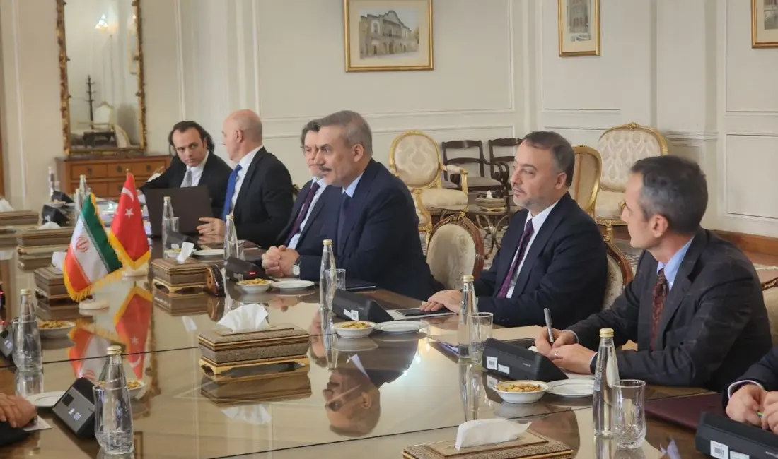Dışişleri Bakanı Hakan Fidan, resmi temaslarda bulunmak üzere geldiği Tahran’da