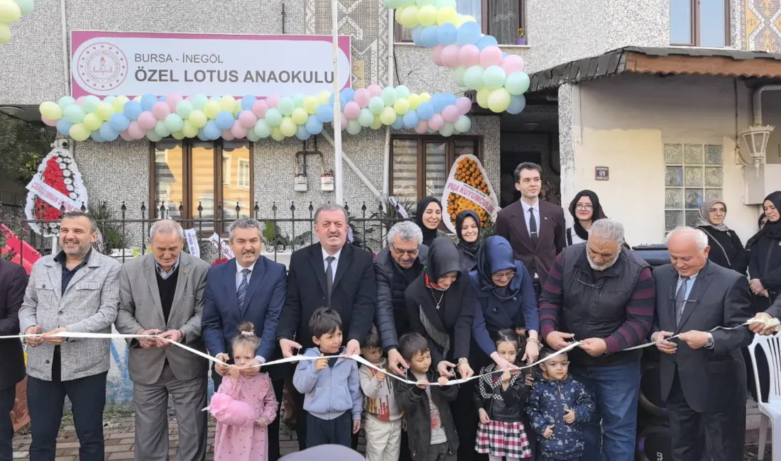 Kuruculuğunu Emine Güçlü ve Kardeşlerin yaptığı Özel Lotus Ana Okulu