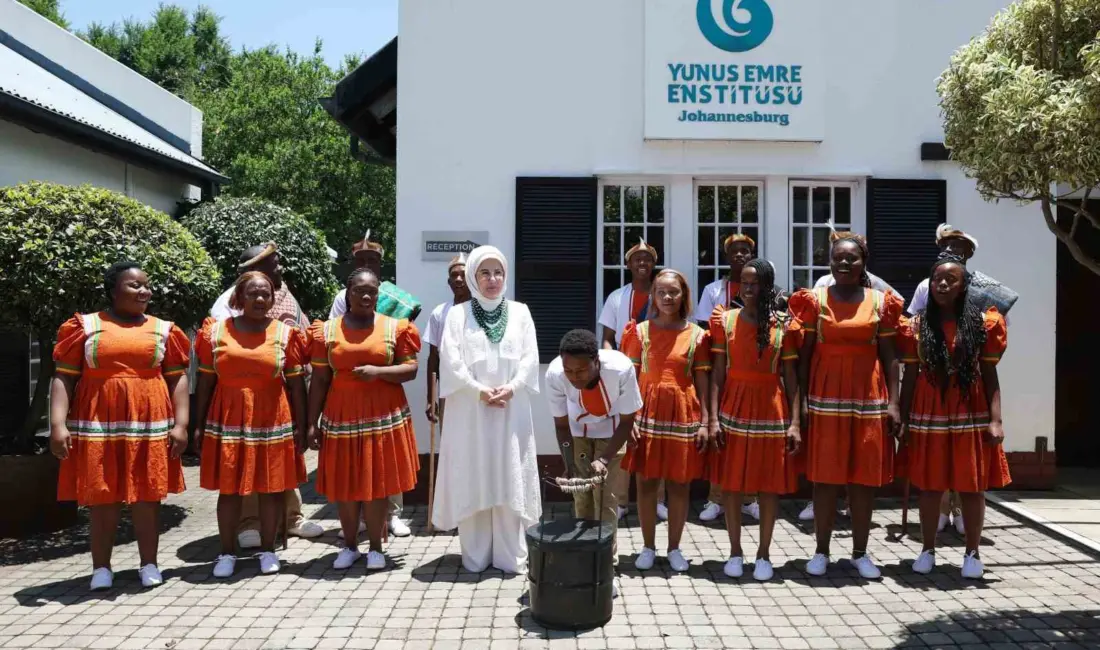 Cumhurbaşkanı Recep Tayyip Erdoğan’ın eşi Emine Erdoğan, Güney Afrika’da Yunus