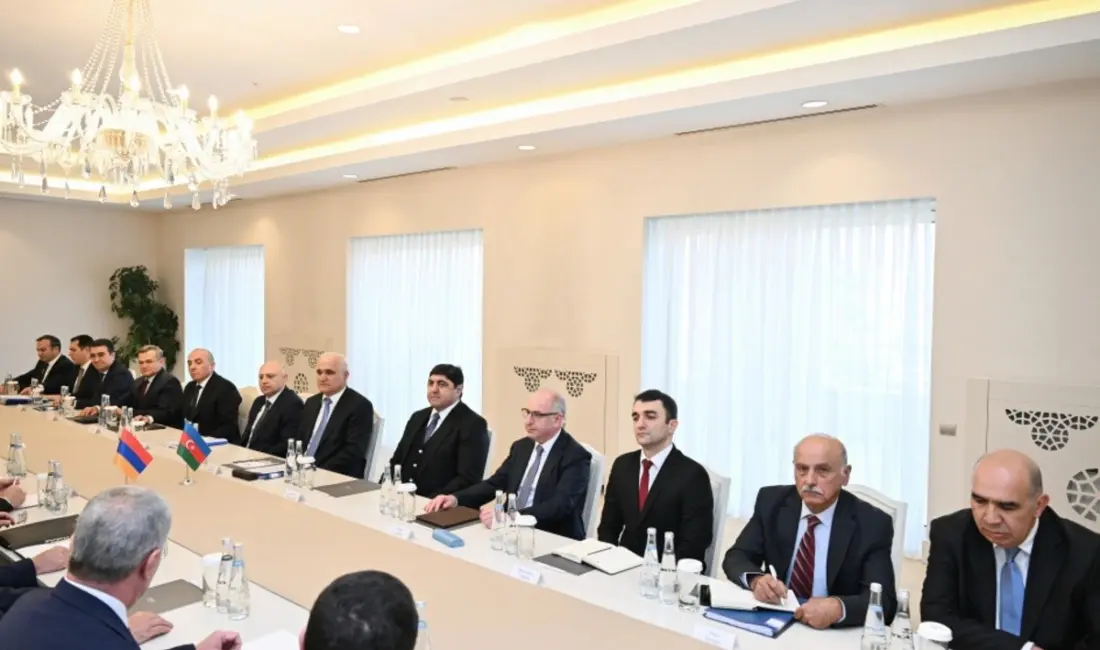 Azerbaycan’ın Gebele şehrinde gerçekleştirilen Ermenistan-Azerbaycan Sınır Belirleme Komisyonları 12. Toplantısı’nda