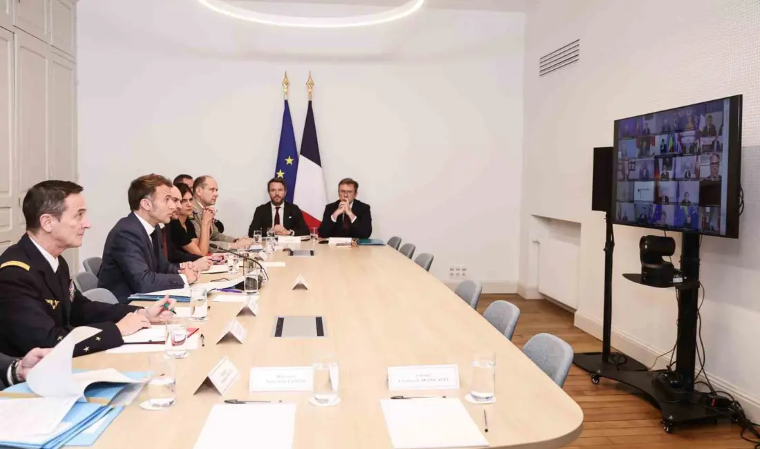 İngiltere Başbakanı Keir Starmer, İngiltere ve Fransa öncülüğünde çevrim içi