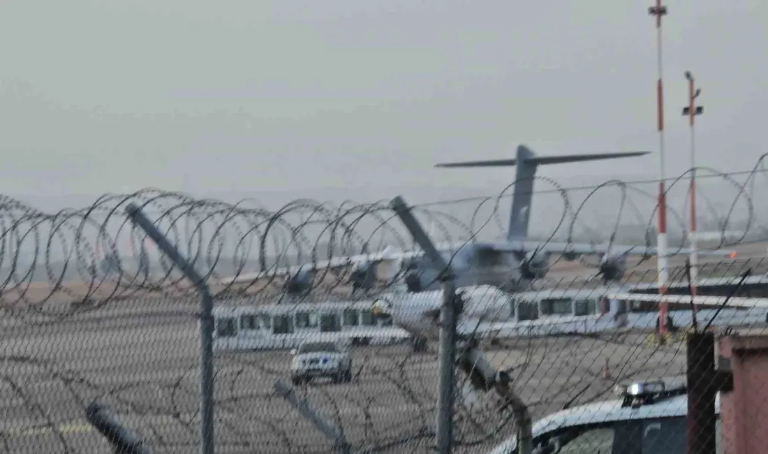 Gürcistan’da Türk Silahlı Kuvvetleri’ne (TSK) ait C-130 tipi askeri kargo