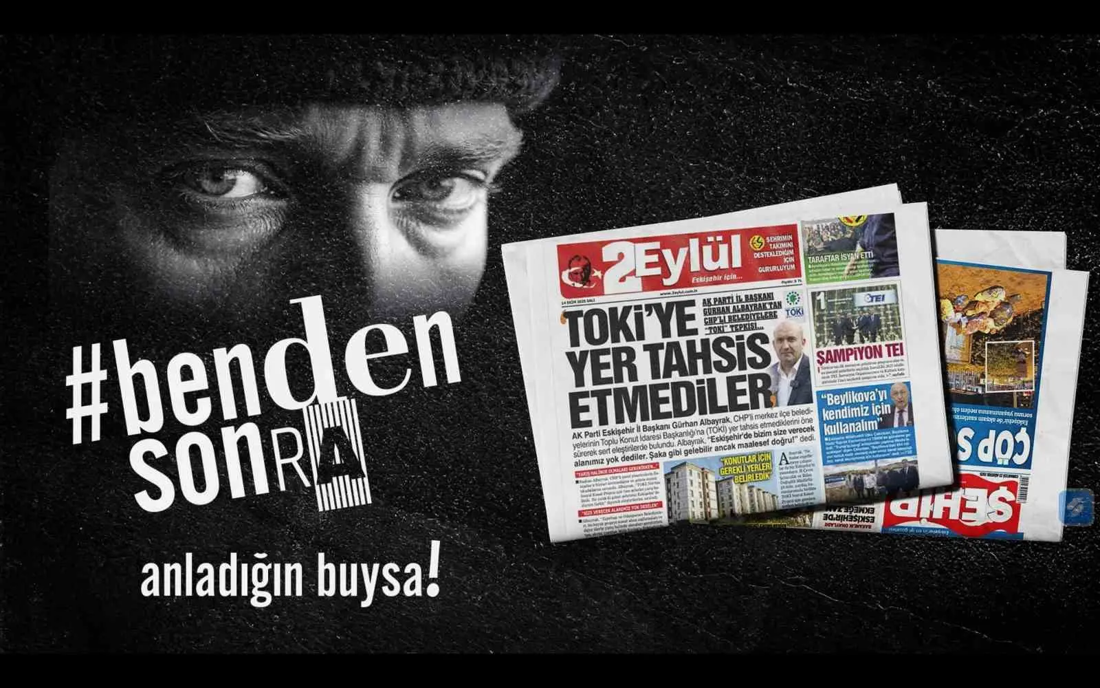 AK Parti Eskişehir Gürhan Albayrak, sosyal medya hesapları üzerinden yaptığı