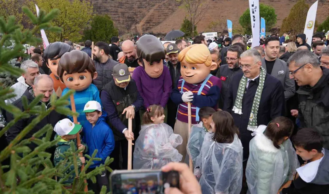 Bursa’nın Gürsu ilçesinde temmuz ayında küle dönen ormanda yüzlerce kişinin