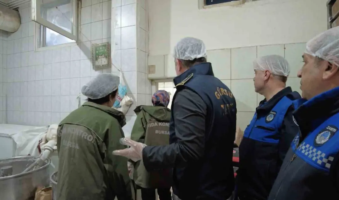 Gürsu Belediyesi Zabıta Müdürlüğü ve Gürsu İlçe Tarım Müdürlüğü ekipleri,