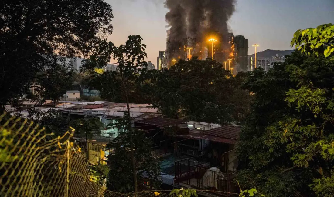 Hong Kong’daki yangın faciasında can kaybı 36’ya yükselirken, 279 kişiden