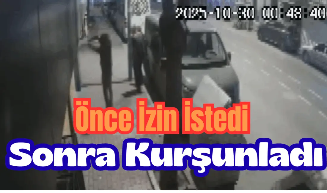 Bursa’da bir şüpheli sohbet eden iki kişiden “müsaade isteyip” kenara