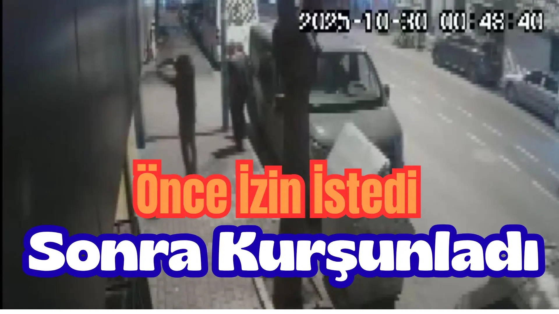 Bursa’da bir şüpheli sohbet eden iki kişiden “müsaade isteyip” kenara