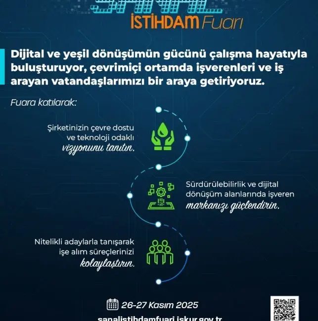 Çalışma ve Sosyal Güvenlik Bakanı Vedat Işıkhan, çevrim içi ortamda