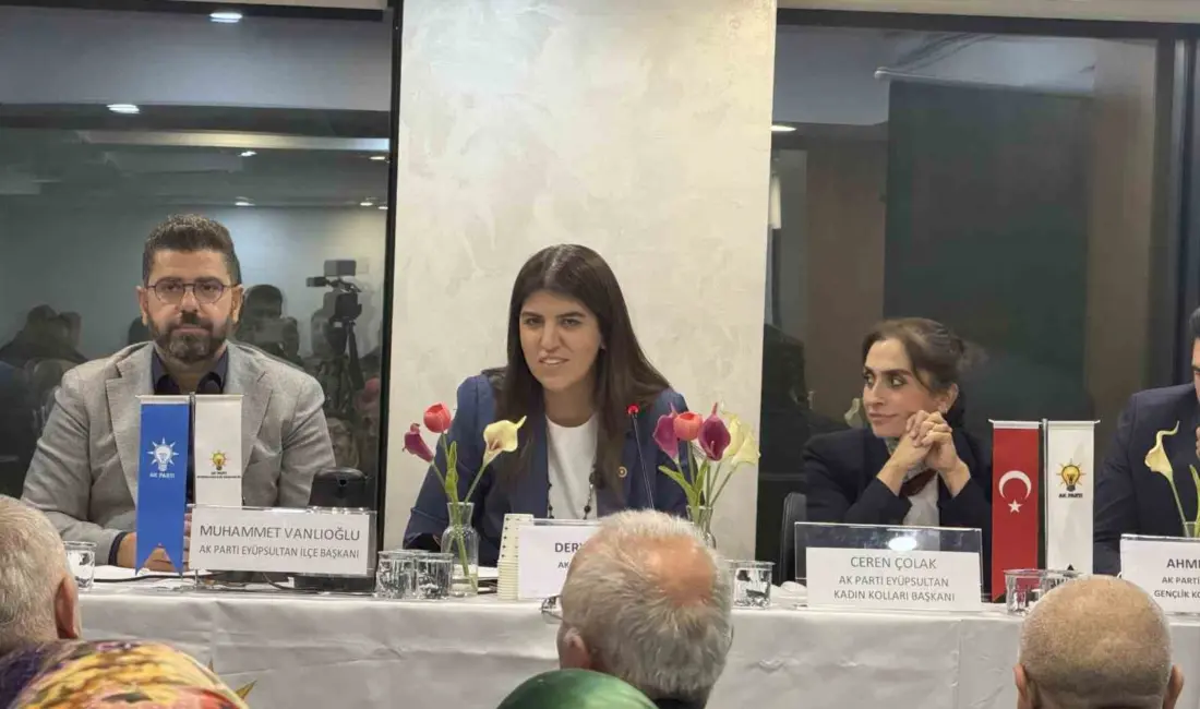 AK Parti İstanbul Milletvekili ve MKYK Üyesi Derya Ayaydın, Eyüpsultan