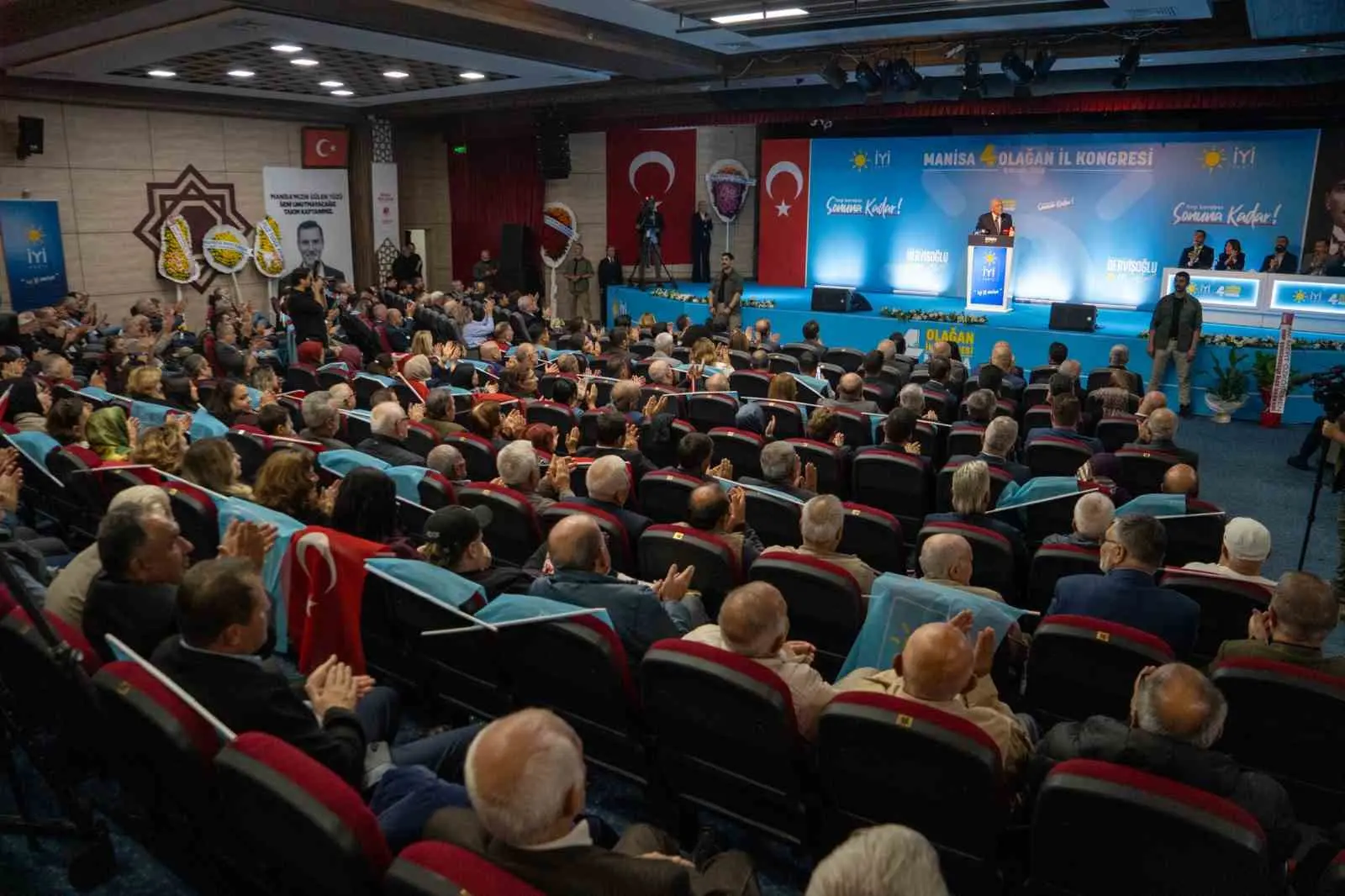 İYİ Parti Manisa 4. Olağan İl Kongresi’nde oyların 239’unu alan