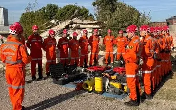Bursa İl Jandarma Komutanlığı emrinde görev yapan Jandarma Arama Kurtarma