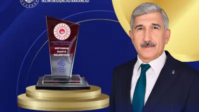 Adıyaman’ın Kahta ilçe Belediyesi’ne Dijital Belediyecilikte “Başarı Ödülü” verildi. 400