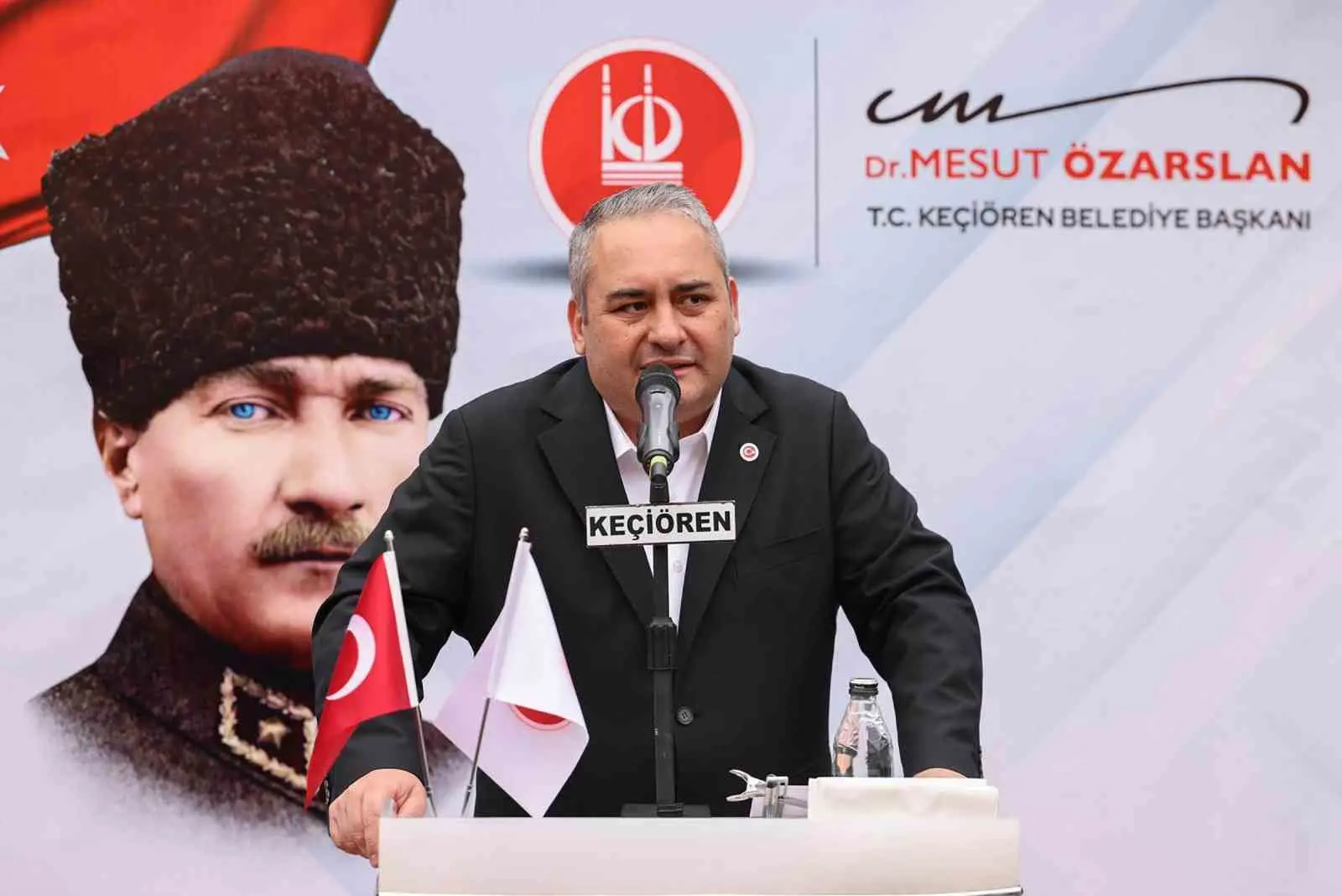 Keçiören Belediye Başkanı Mesut Özarslan, özel halk otobüsleri hareket noktasını