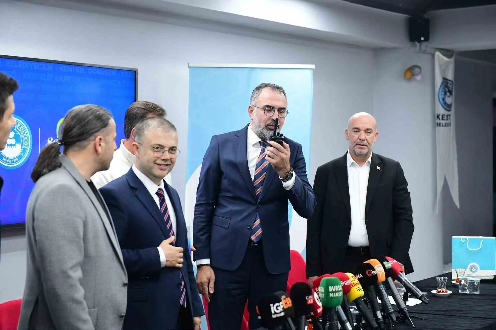 Bursa’nın Kestel ilçesinde afet anlarında iletişim kopukluklarını önlemek amacıyla yeni