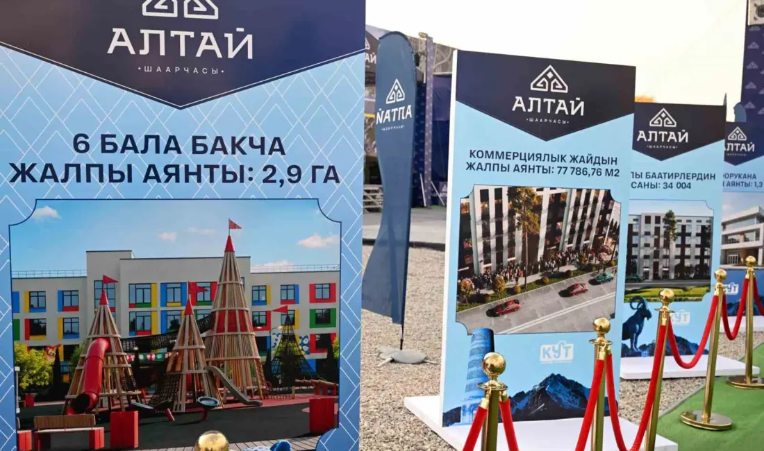 Kırgızistan’ın başkenti Bişkek’te “Altay” yerleşim yeri inşa edilecek. Kırgızistan Cumhurbaşkanlığı