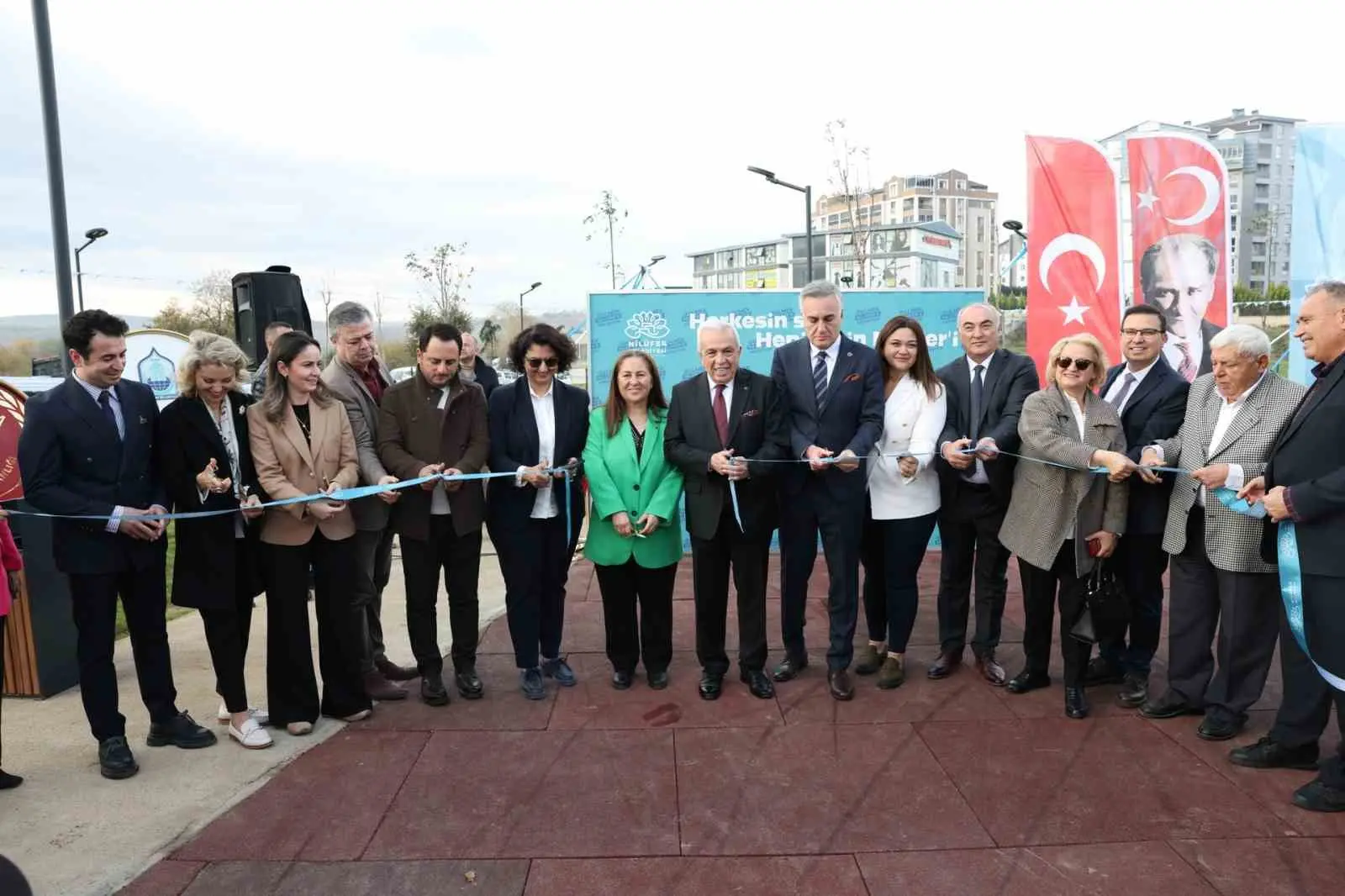 Nilüfer Belediyesi, kente değer katan yeşil alan projelerine bir yenisini