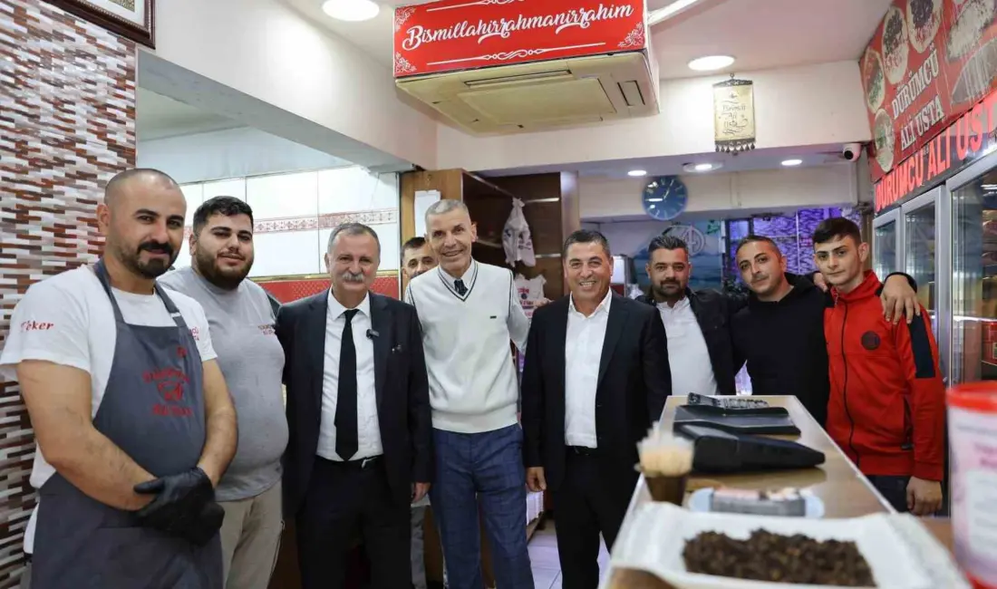 unusemre Belediye Başkanı Semih Balaban, mahalle ziyaretleri kapsamında belediye hizmet