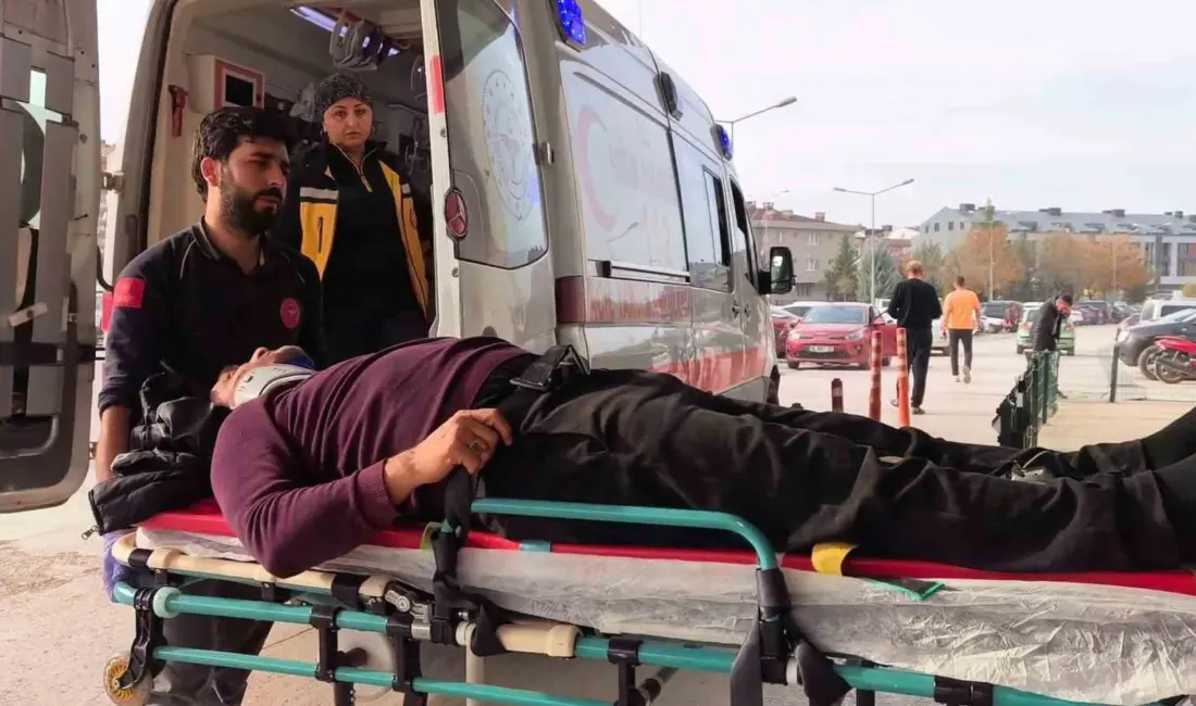 Bursa’nın İnegöl ilçesinde yükünü boşaltan kamyonun devrildiği kazada sürücü yaralandı.