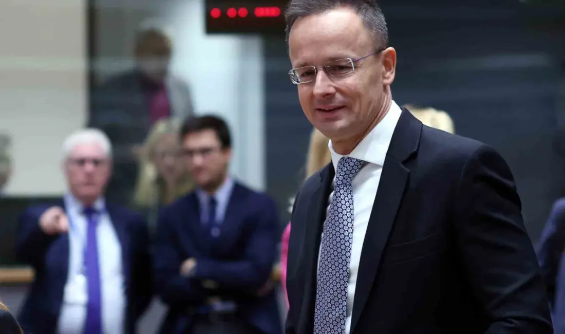 Macaristan Dışişleri Bakanı Peter Szijjarto, Ukrayna’da devletin en üst kademesinde