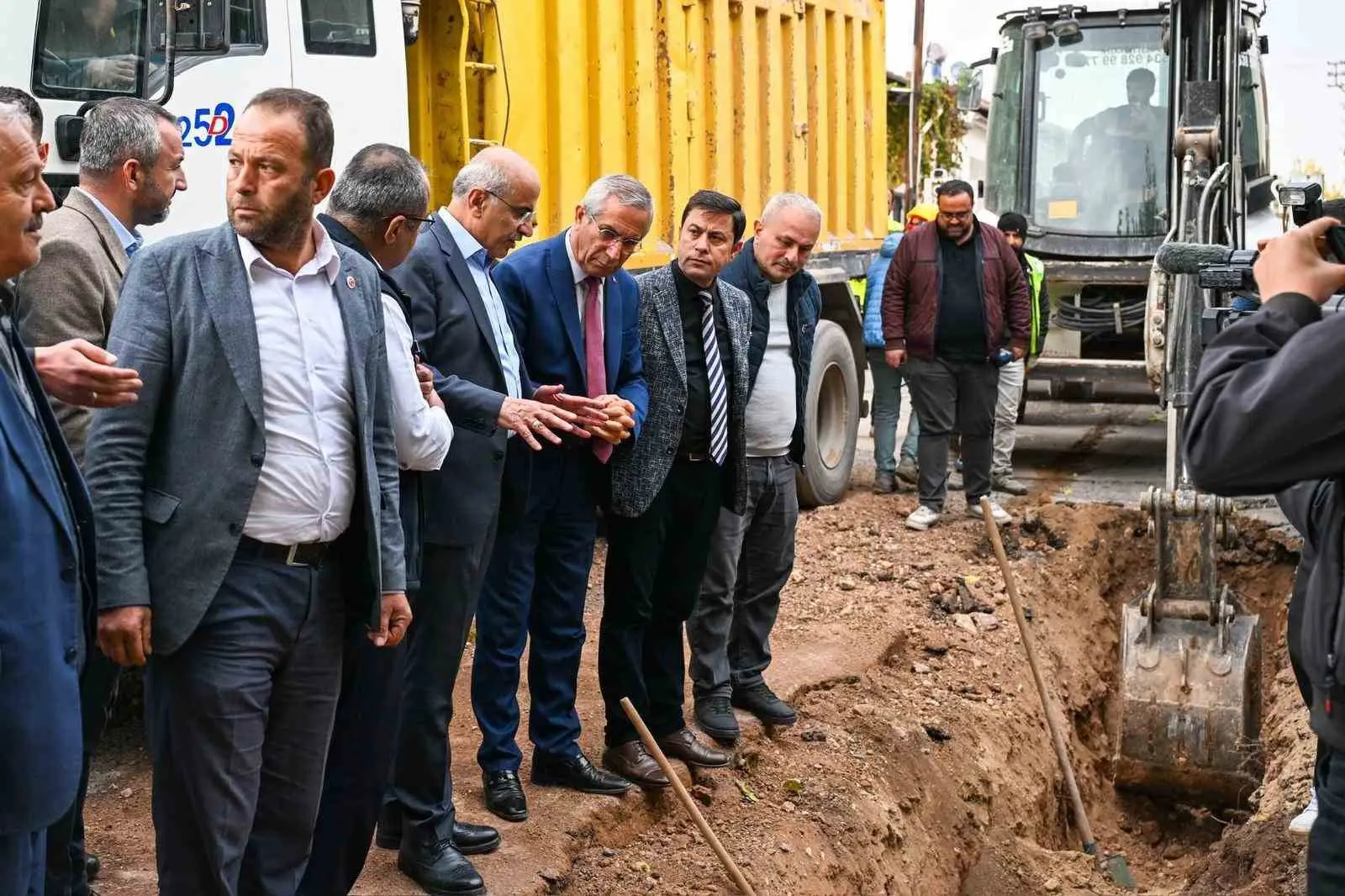 Malatya Büyükşehir Belediye Başkanı Sami Er, MASKİ’nin ‘Battalgazi-Yeşilyurt içme suyu
