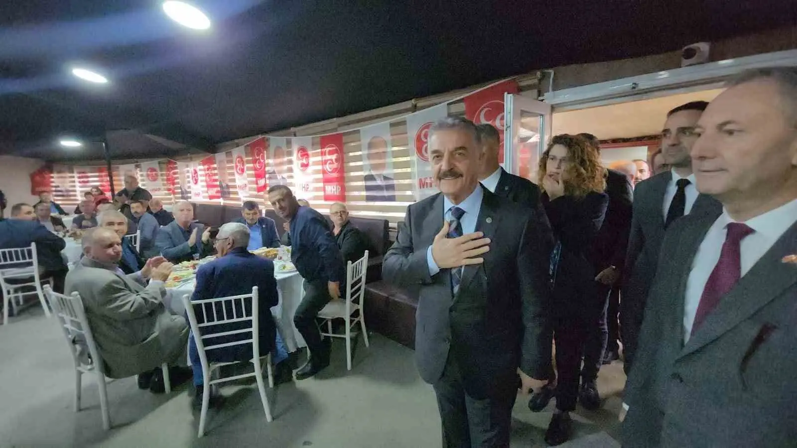 Bursa’da şehit ve gazi aileleri ile buluşan Milliyetçi Hareket Partisi