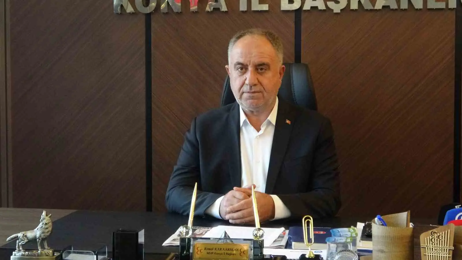 Milliyetçi Hareket Partisi (MHP) Konya İl Başkanı Remzi Karaarslan, MHP’li