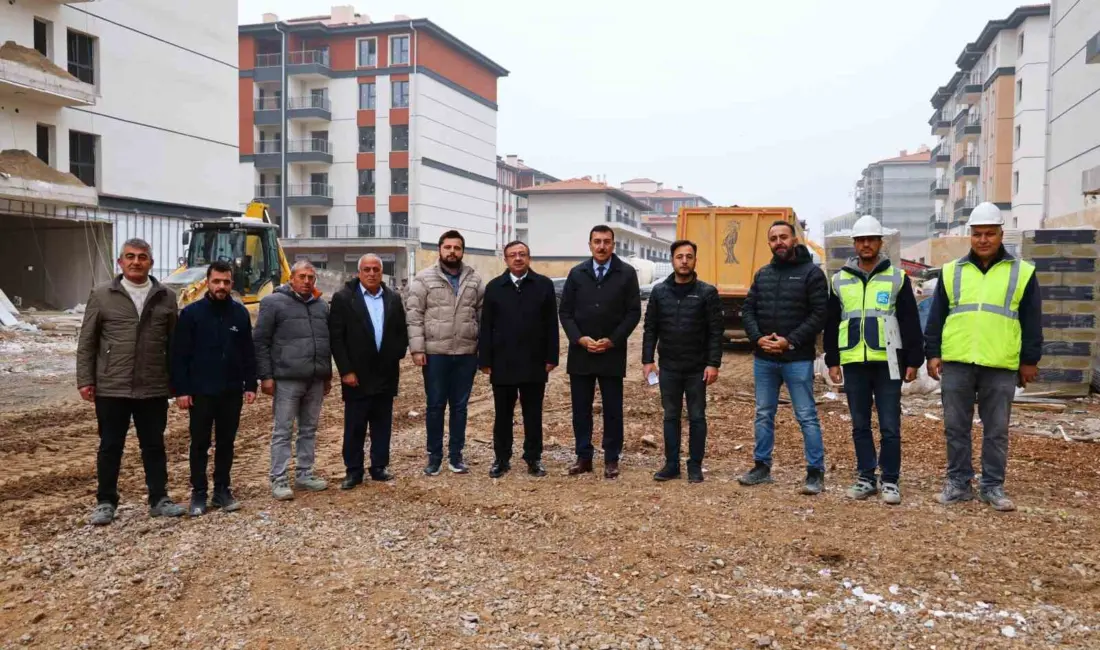 AK Parti Malatya Milletvekili Bülent Tüfenkci, İsmetiye Mahallesi’nde bulunan rezerv