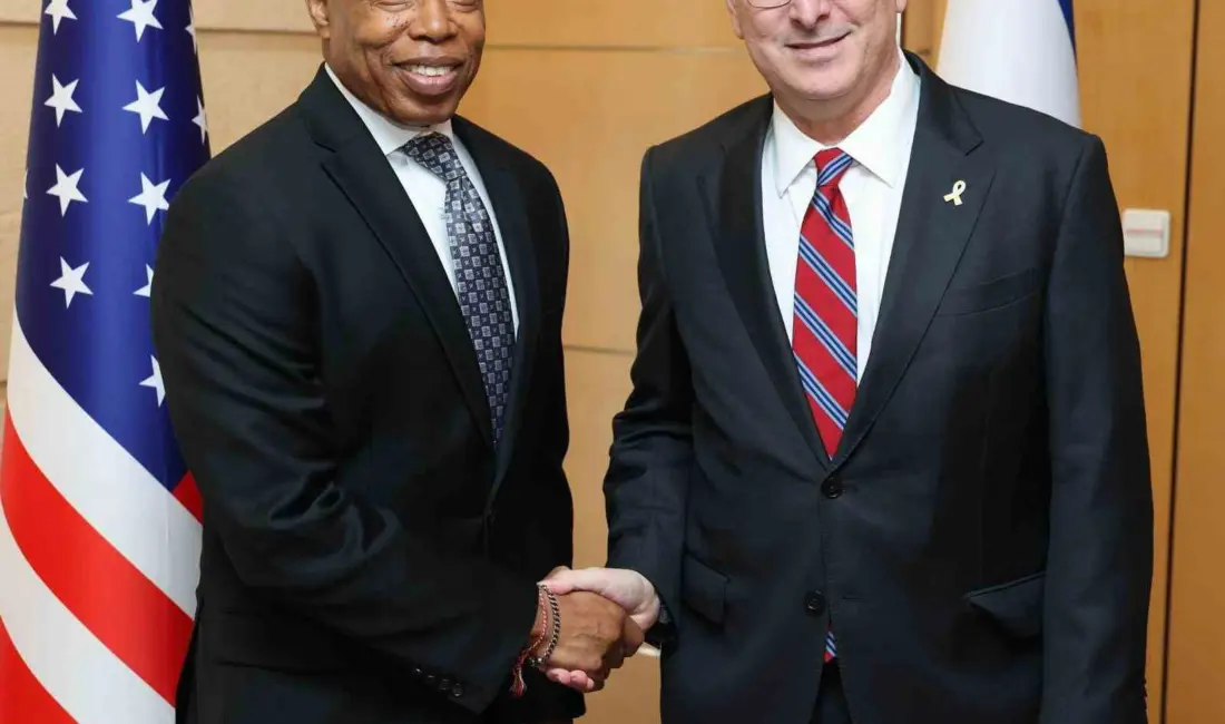 New York Belediye Başkanı Eric Adams, Kudüs’e düzenlediği ziyaret kapsamında