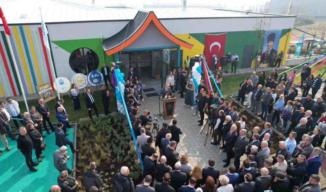 Nilüfer Belediyesi tarafından hayırsever ailenin destekleriyle hayata geçirdiği kreş ve