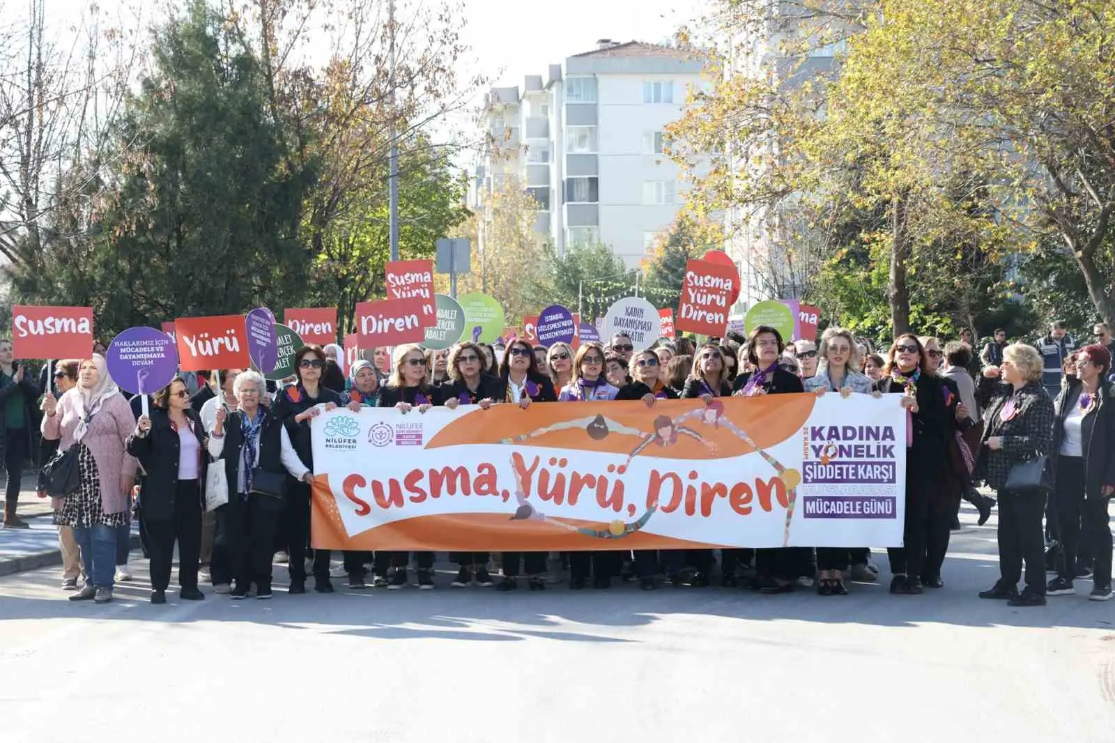 Nilüfer Belediyesi ve Nilüfer Kent Konseyi, 25 Kasım Kadına Yönelik