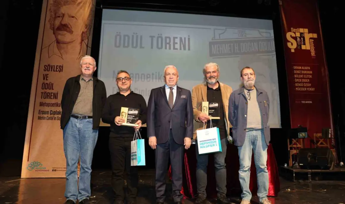 Nilüfer Belediyesi’nin ev sahipliğinde gerçekleştirilen 9. Mehmet H. Doğan Ödül