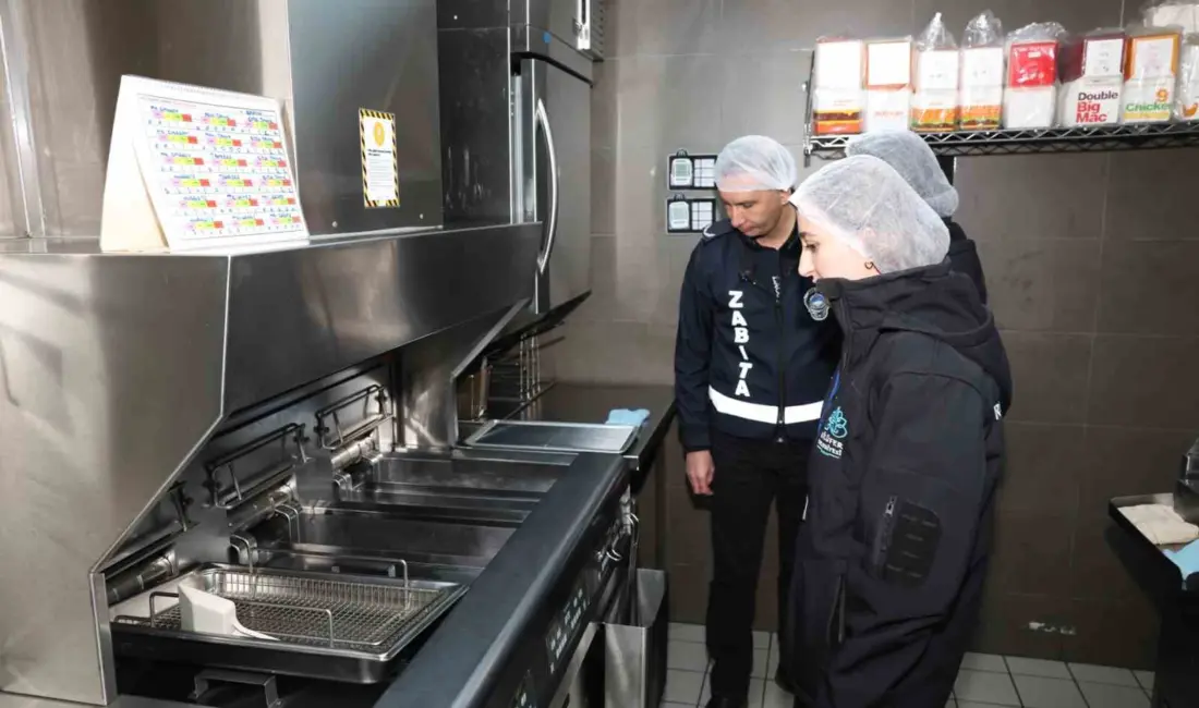 Nilüfer Belediyesi, ilçe genelinde faaliyet gösteren zincir restoranlara yönelik kapsamlı