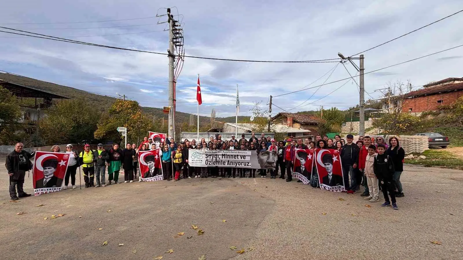Nilüfer Belediyesi’nin geleneksel hale getirdiği Mysia Yolları Doğa Yürüyüşü, bu