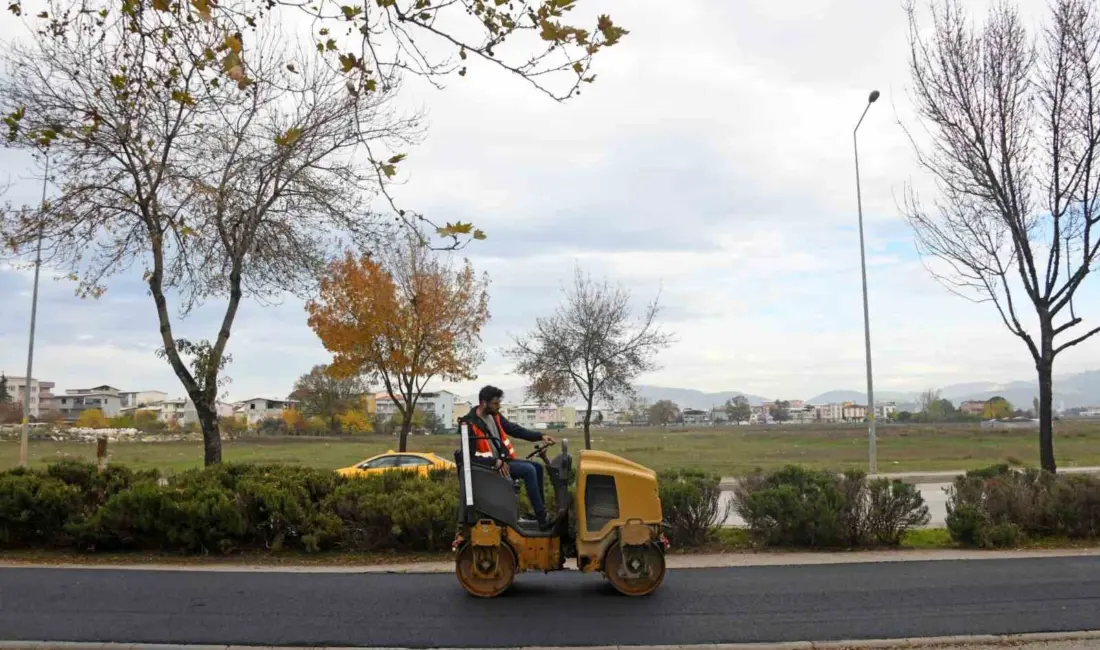 Yürüyüş yollarını daha düzenli ve konforlu görünüme kavuşturmak amacıyla çalışmalarını