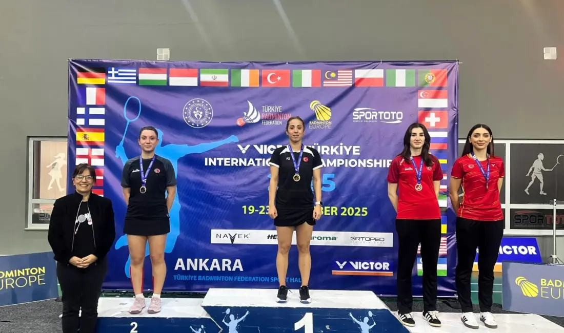 Osmangazi Belediyespor Badminton Takımı sporcularından Özge Bayrak Bağcı, ‘Victor Türkiye