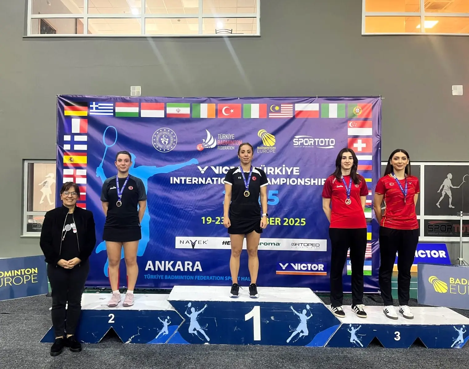 Osmangazi Belediyespor Badminton Takımı sporcularından Özge Bayrak Bağcı, ‘Victor Türkiye