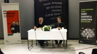 Nilüfer Belediyesi’nin düzenlediği “Koza Buluşmaları” söyleşilerinin konuğu olan ünlü yazar