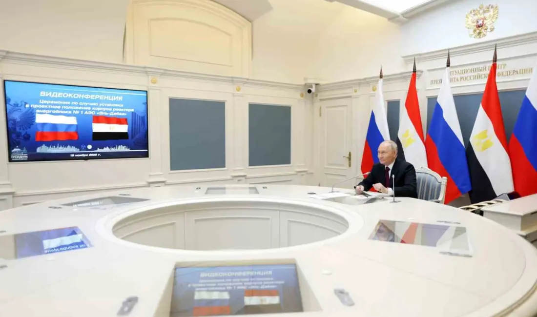 Rusya Devlet Başkanı Vladimir Putin ve Mısır Cumhurbaşkanı Abdulfettah es-Sisi,