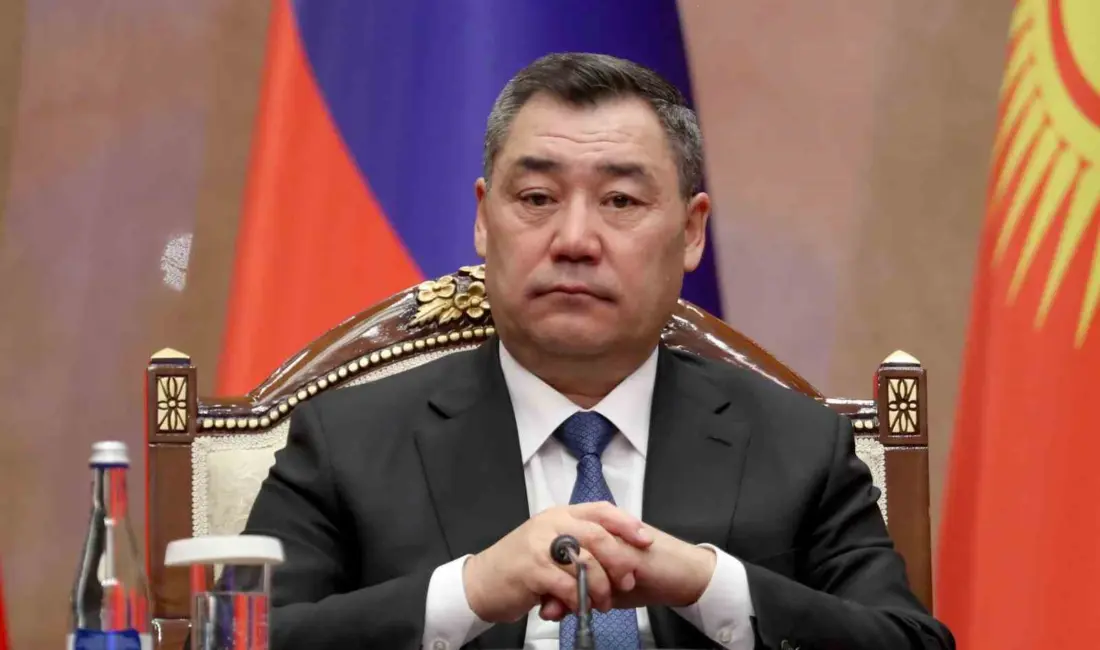 Rusya Devlet Başkanı Vladimir Putin ile Kırgızistan Cumhurbaşkanı Sadır Caparov