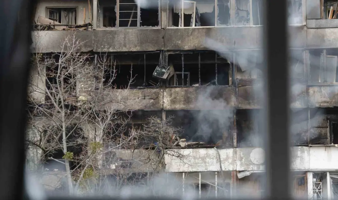 Rus ordusunun Ukrayna’nın başkenti Kiev’e füze ve insansız hava araçlarıyla