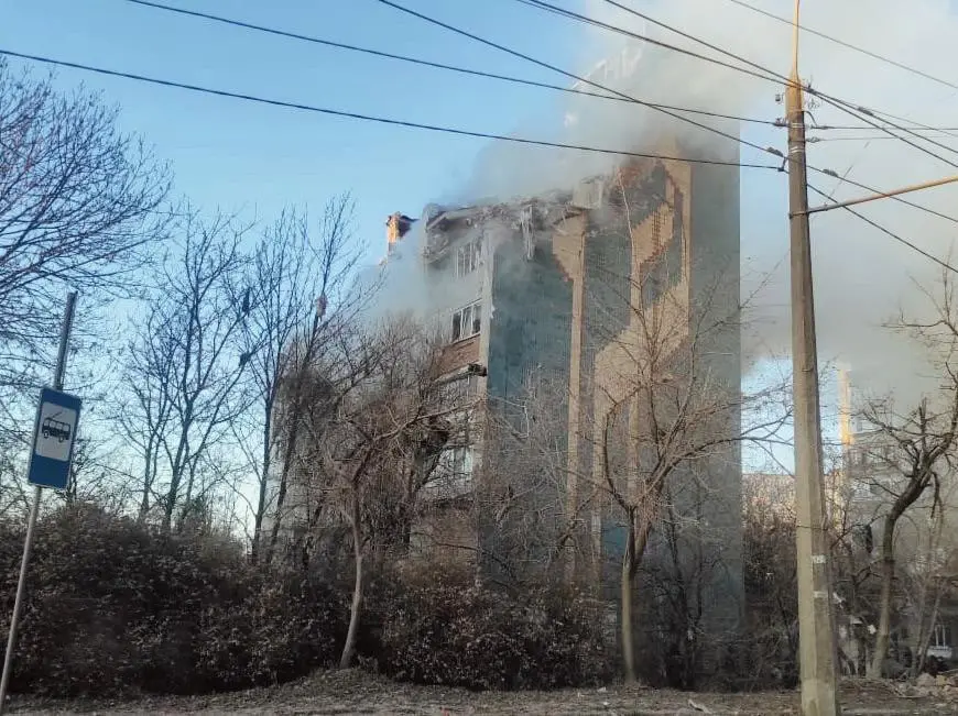 Ukrayna İçişleri Bakanı Ihor Klymenko, Rusya’nın gece boyunca Ukrayna’nın çeşitli