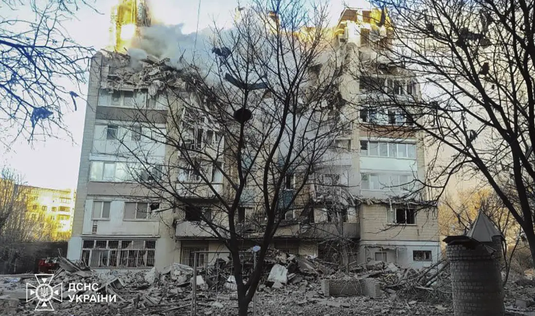 Rus güçlerinin gece saatlerinde Ukrayna’nın batısındaki Ternopil şehrine düzenlediği saldırıda