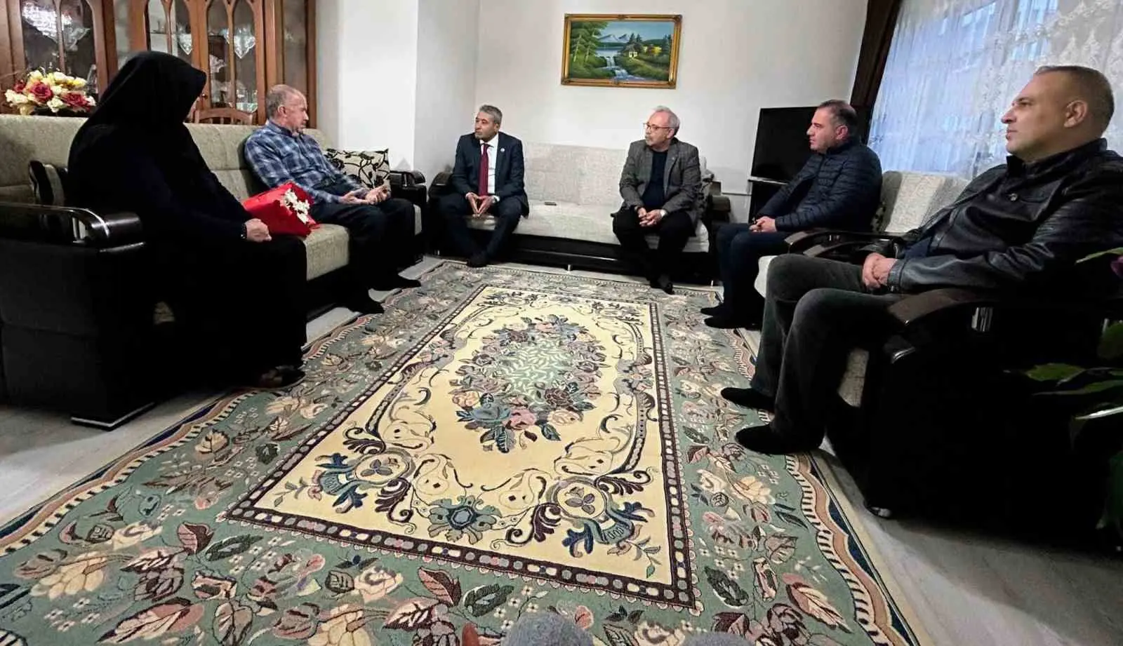 Hürriyetçi Eğitim Sendikası Bursa Şube Başkanı Selahattin Gürses, Gürcistan-Azerbaycan sınırında