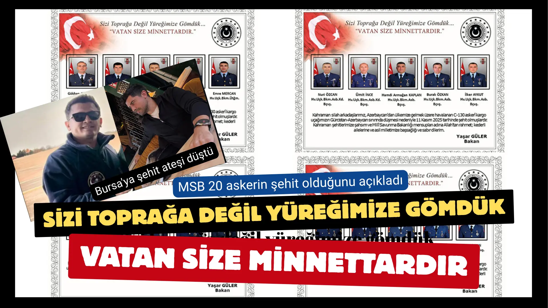 Azerbaycan’dan kalkan Türk Silahlı Kuvvetleri’ne ait kargo uçağı Gürcistan’da düştü.