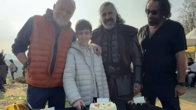 TRT 1 ekranlarında izleyiciyle buluşan “Mehmet: Fetihler Sultanı” dizisinin setinde