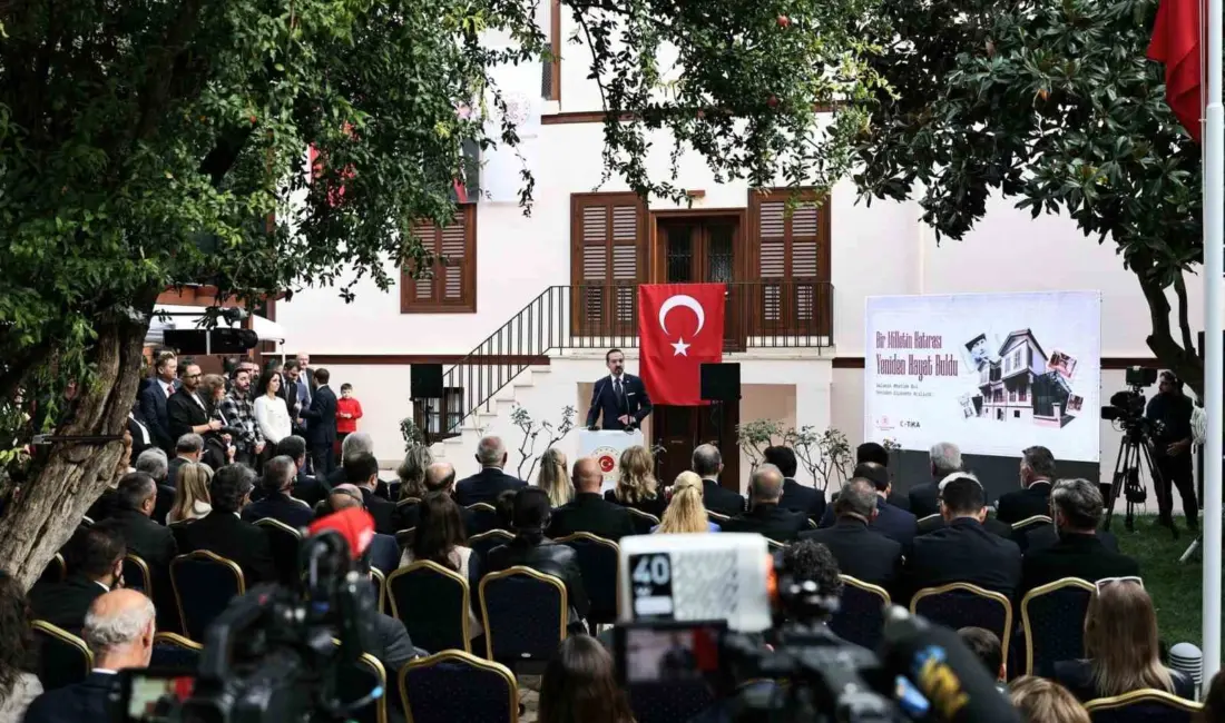 Atatürk’ün Selanik’te doğup büyüdüğü ev, Kültür ve Turizm Bakanlığı ile