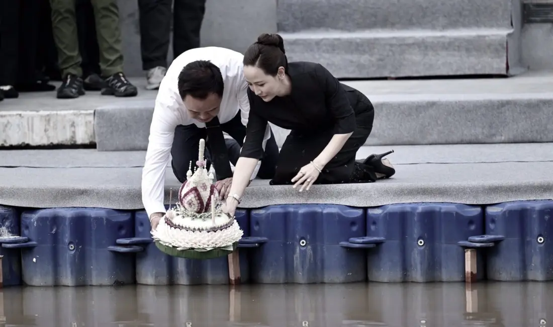 Güneydoğu Asya ülkesi Tayland’ın geleneksel Loy Krathong (Yüzen Fener) Festivali,