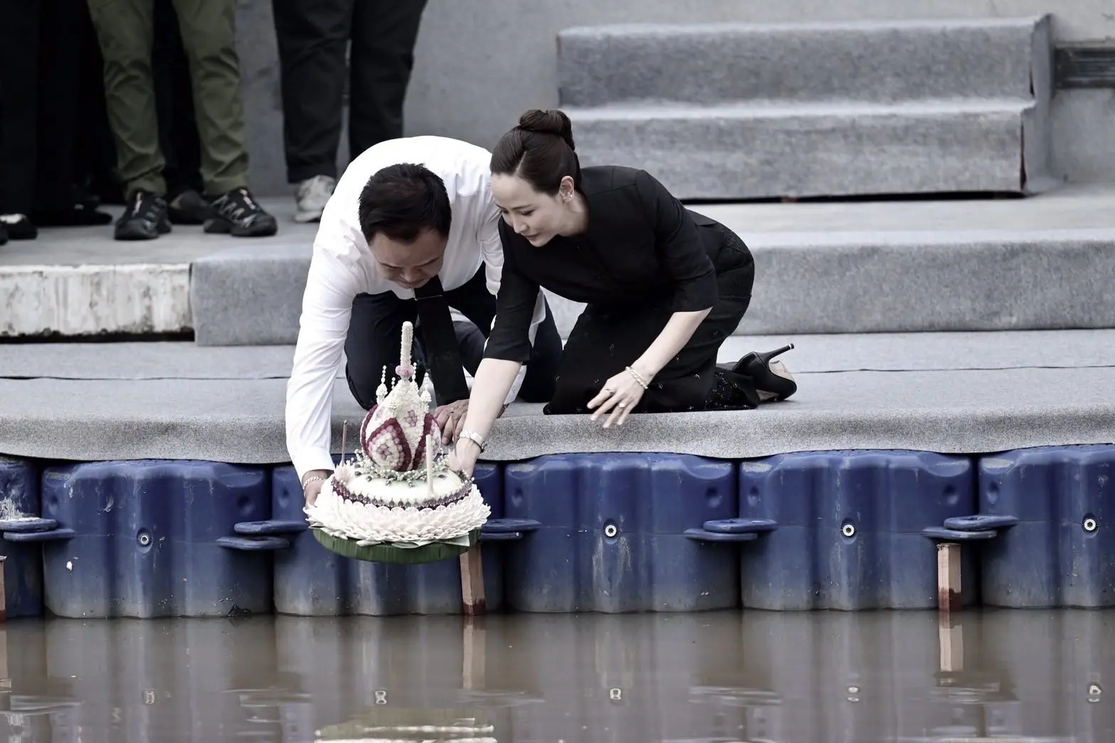 Güneydoğu Asya ülkesi Tayland’ın geleneksel Loy Krathong (Yüzen Fener) Festivali,