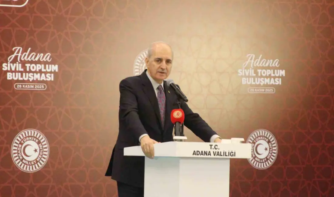 Türkiye Büyük Millet Meclisi (TBMM) Başkanı Numan Kurtulmuş, Adana’da sivil